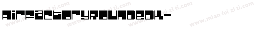 AirFactoryRoundedk字体转换