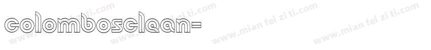 colombosclean字体转换