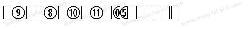 CombiSansW05字体转换