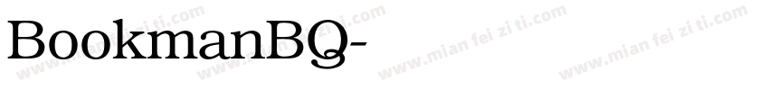 BookmanBQ字体转换