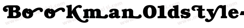 Bookman01dstyle-Bold字体转换