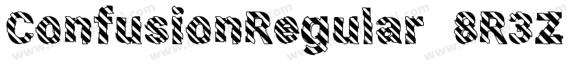 ConfusionRegular-8R3Z字体转换