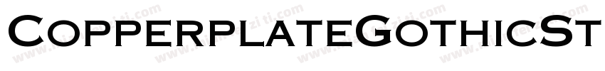 CopperplateGothicStd字体转换