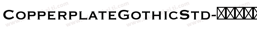 CopperplateGothicStd字体转换