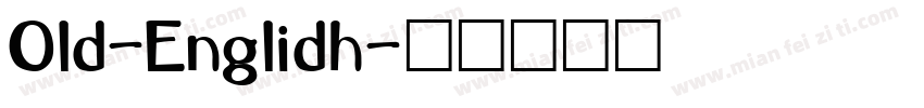 Old-Englidh字体转换