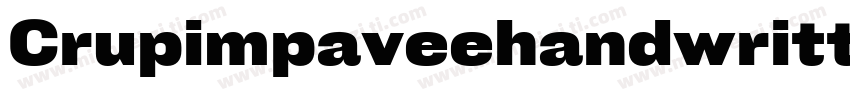 Crupimpaveehandwritten2bolditalic-Yg4O字体转换