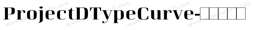 ProjectDTypeCurve字体转换