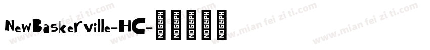 NewBaskerville-HC字体转换