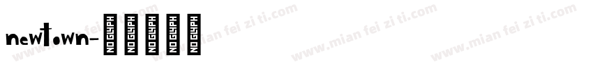 newtown字体转换