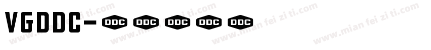 Vgddc字体转换