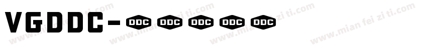 Vgddc字体转换