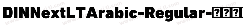 DINNextLTArabic-Regular字体转换