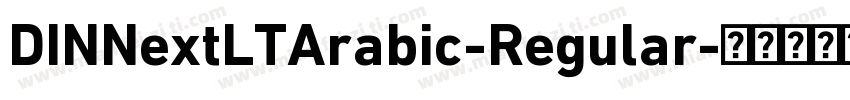 DINNextLTArabic-Regular字体转换