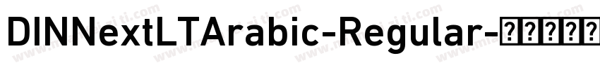 DINNextLTArabic-Regular字体转换