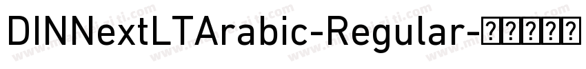 DINNextLTArabic-Regular字体转换