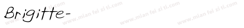 Brigitte字体转换