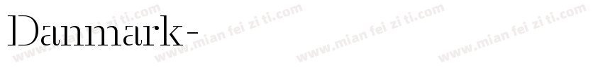 Danmark字体转换