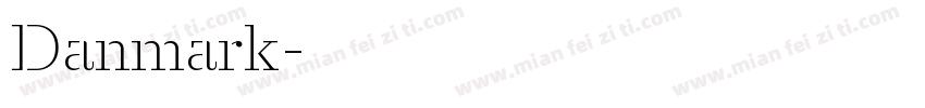 Danmark字体转换