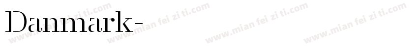 Danmark字体转换