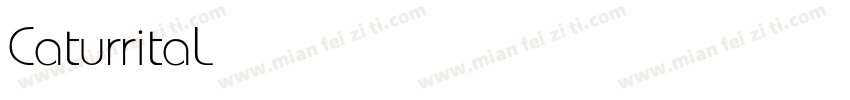 CaturritaLightDispla字体转换