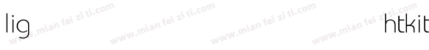 lightkitpro3字体转换