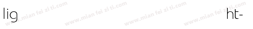 托加里特light字体转换