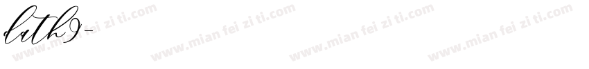 dath9字体转换