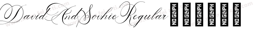 DavidAndSovhieRegular字体转换