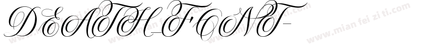 DEATH_FONT字体转换