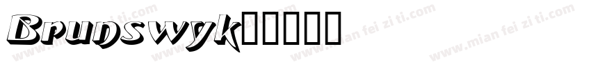 Brunswyk字体转换