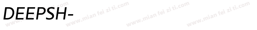 DEEPSH字体转换