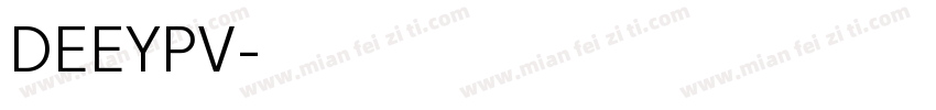 DEEYPV字体转换