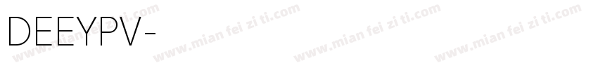 DEEYPV字体转换