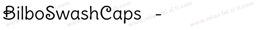 BilboSwashCaps手机版字体转换