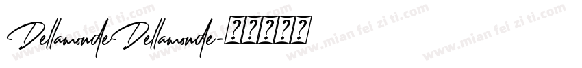 DellamondeDellamonde字体转换