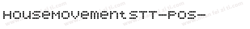 HouseMovementsTT-Pos字体转换