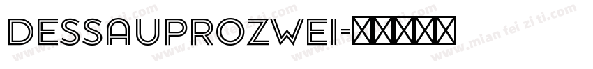 DessauProZwei字体转换