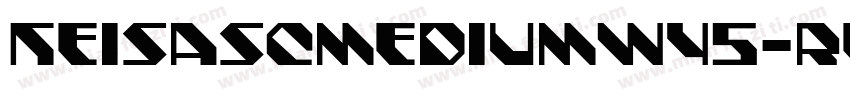 HeiSASCMediumW45-Reg字体转换