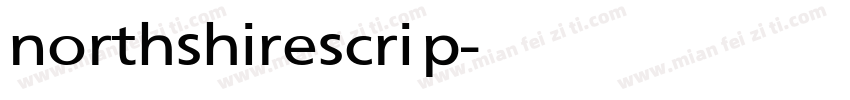 northshirescrip字体转换