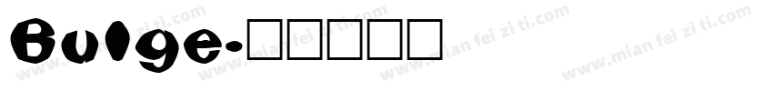 Bulge字体转换