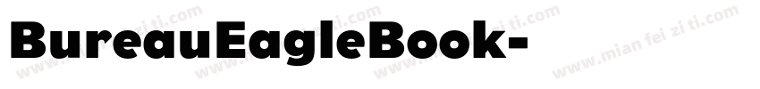BureauEagleBook字体转换