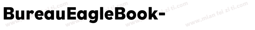 BureauEagleBook字体转换