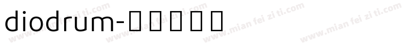 diodrum字体转换