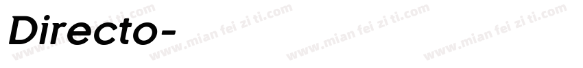 Directo字体转换