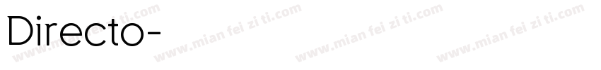 Directo字体转换