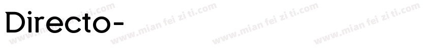Directo字体转换