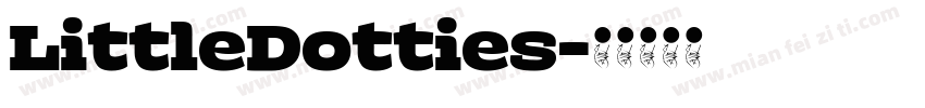LittleDotties字体转换