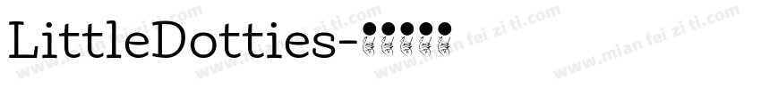 LittleDotties字体转换