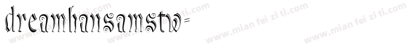 dreamhansamstw字体转换