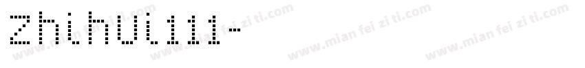 zhihui111字体转换